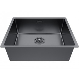 Мойка Paulmark Lassan 54 uni LA54-GM, 540x440 мм, нержавеющая сталь, 1 чаша, SKU 26608