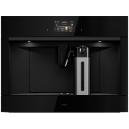 Кофемашина ASKO CMB54BG 60 см, черное стекло, 15 бар, 1200 Вт, 6 профилей, 2.4 л