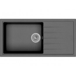 Мойка Longran Ultra ULS914.457 - 23011, гранит, врезная, 1 чаша, 914x457 мм