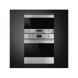 СВЧ-печь SMEG MP322X1 9111, встраиваемая 60 см, нержавеющая сталь, 22 л, 4 функции.