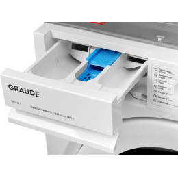 Стирально-сушильная машина GRAUDE EWTA 80.1, 8 кг, 54.4 см, белая, SKU 30713