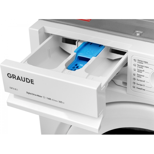 Стирально-сушильная машина GRAUDE EWTA 80.1 – Встраиваемая модель для эффективной стирки и сушки одежды