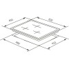 Варочная панель MEFERI MIH453WH POWER - Индукционная с высокой мощностью и современным дизайном