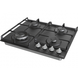 Варочная панель Gorenje GW641EXB 60 см, газовая, эмаль, 4 конфорки, SKU 27417