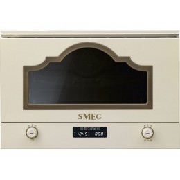 СВЧ-печь SMEG MP722PO 60 см, кремовая, 22 л, 6 функций, 26818
