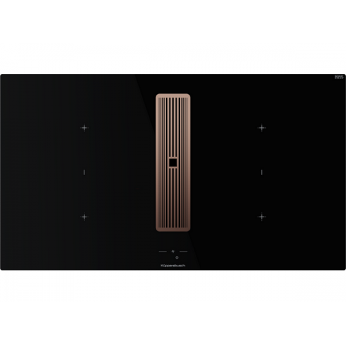 Варочная панель Kuppersbusch KMI 9850.1 SR-S Copper – индукционная с вытяжкой