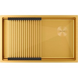 Мойка Paulmark 30920 74 см, нержавеющая сталь, 1 чаша, 740х450 мм