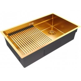 Мойка Paulmark 30920 74 см, нержавеющая сталь, 1 чаша, 740х450 мм