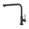 Смеситель Falmec TREVI CORNER MATT BLACK - стильный и функциональный выбор для вашей кухни