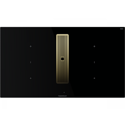 Варочная панель Kuppersbusch KMI 9350.0 SR Gold индукционная с вытяжкой - Эффективность и стиль для вашей кухни