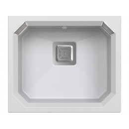 Мойка Longran Octagon 28923, гранит, 1 чаша, 533x457 мм