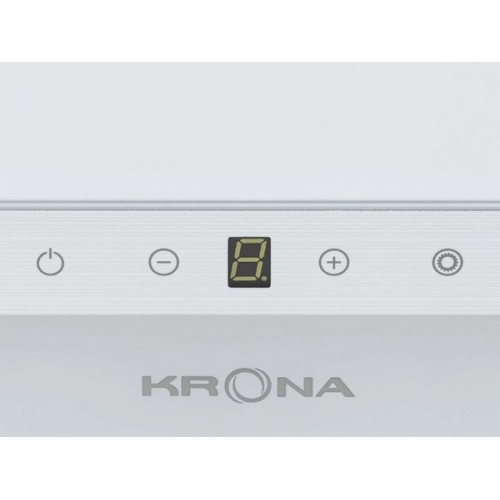Вытяжка KRONA IRMA A 600 White S - Эффективное решение для кухни с современным дизайном