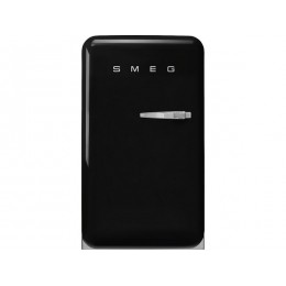 Холодильник SMEG FAB10LBL6, 54.5 см, черный глянец, 122 л, статическое охлаждение, D класс, 35 дБ, SKU 29226