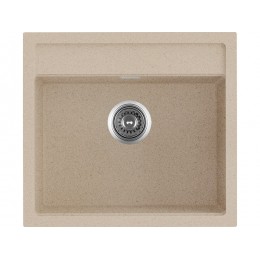 Мойка Longran Geos GES560.510 - 58 Sabbia, SKU 12329, гранит, 560x510 мм, врезная.