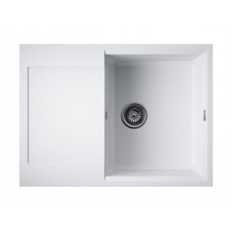 Мойка Omoikiri Sakaime 68-WH 34930 Tetogranит, 680x500 мм, врезная, с крылом