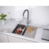 Мойка Paulmark Next-multi sink 58 uni PM785845-BS из брашированной стали - качество и стиль для вашей кухни