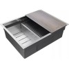 Мойка Paulmark Next-multi sink 58 uni PM785845-BS из брашированной стали - качество и стиль для вашей кухни