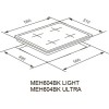 Варочная панель MEFERI MEH604BK LIGHT электрическая