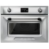 Духовой шкаф SMEG SO4902M1X компактный с СВЧ - идеальное решение для вашей кухни