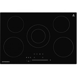 Варочная панель Kuppersberg ECS 702, 77 см, черная, стеклокерамика, 8,2 кВт, SKU 24134