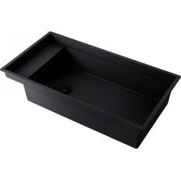 Мойка 34335 Omoikiri Kinaru Pro 86-U/I-GB Artceramic 860x460 мм, 6 мм, графит