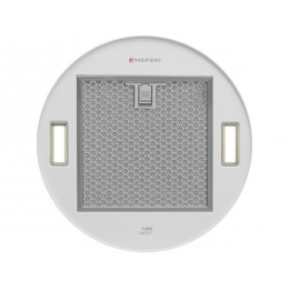 Вытяжка MEFERI TUBE35WH 29435, белая, 1200 м³/ч, LED, 3 скорости