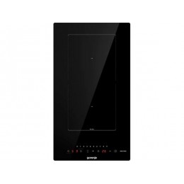 Варочная панель Gorenje GI3202BSCE 29 см, индукционная, черная, 2 конфорки, 3500 Вт, таймер, блокировка от детей, SKU 35836.