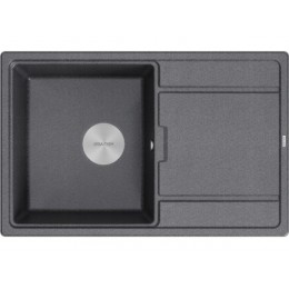 Мойка Paulmark Flugen 50-780 PM217850-DG, гранит, 780x500, 1 чаша, SKU 23738