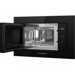 СВЧ-печь Kuppersberg HMW 622 B 60 см, черная, 20 л, 700 Вт, гриль 800 Вт, SKU 33640