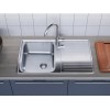 Мойка Omoikiri Sagami 79-IN из нержавеющей стали - идеальный выбор для вашей кухни (4993735)