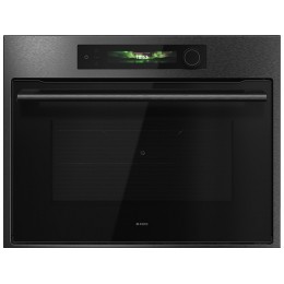 Духовой шкаф ASKO OCM64BSH 32441, компактный с СВЧ, 50 л, Black Steel
