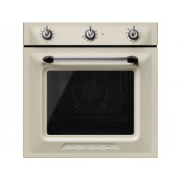 Духовой шкаф SMEG SF6905P1, 60 см, кремовый, 70 л, 3000 Вт, паровая очистка, класс A, SKU 29241