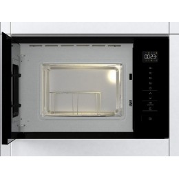 СВЧ-печь Gorenje BM201SG3BG 60 см, черная, 20 л, 800 Вт, сенсорное управление, кварцевый гриль, SKU 35442.