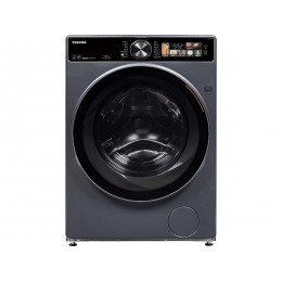 Стиральная машина Toshiba 36642, 10.5 кг, 1400 об/мин, тёмное серебро