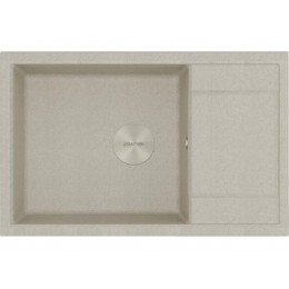 Мойка Paulmark Flugen 60 PM317850-BE, гранит, 780x500 мм, SKU 23744
