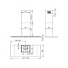 Вытяжка Falmec LUMINA NRS GLASS STEEL 90 - Эффективное решение для вашей кухни