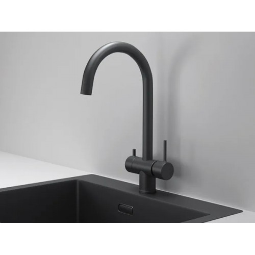 Смеситель Granula KS-7104, черный матовый