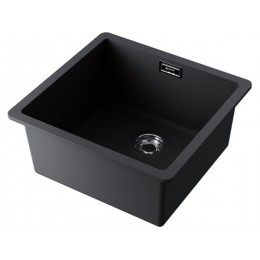 Мойка Omoikiri Kata 44-U-BL 34651 Artgranit 440x420 мм черный