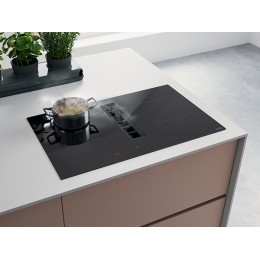 Варочная панель Franke 35551 83 см, индукционная с вытяжкой, 4 зоны, черная, A+
