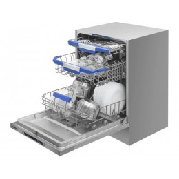 Посудомоечная машина MEFERI MDW6073 COMFORT 60 см, серебристая, 14 комплектов, А+++ (SKU: 29451)