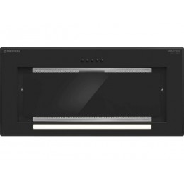 Вытяжка MEFERI SMARTBOX60BK GLASS POWER 29552, черная, 60 см, 900 м³/ч, LED