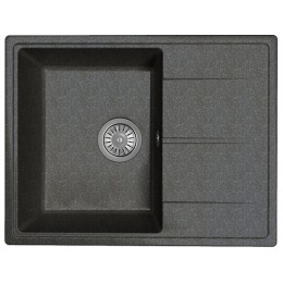 Мойка 21153 Dr.Gans Оливия 620, мрамор, 1 чаша, с крылом, перелив