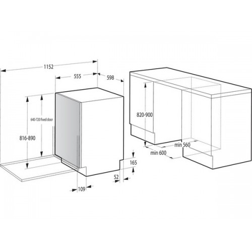 Посудомоечная машина Gorenje GV693A65AD - Эффективная и Экономичная Помощница для Вашей Кухни