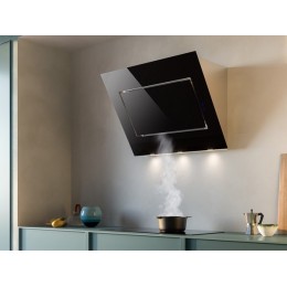 Вытяжка 27754 Falmec QUASAR GLASS BLACK 80 см, закаленное стекло, 800 м³/ч, сенсорное управление