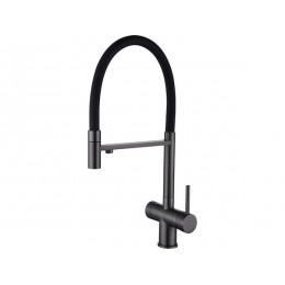 Смеситель KITCHEN SYSTEMS ICON CW Titanium 29954, однорычажный, латунь, высокий излив 505 мм