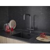Смеситель Paulmark Wetter We213030-GM из вороненой стали - надежность и стиль для вашей кухни