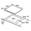 Варочная панель MAUNFELD CVI594SF2MDGR LUX индукционная