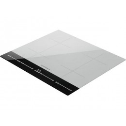 Варочная панель Kuppersberg ICI 622 W 59 см, индукционная, черная/белая, 9 уровней мощности, 7,4 кВт, SKU 25559.