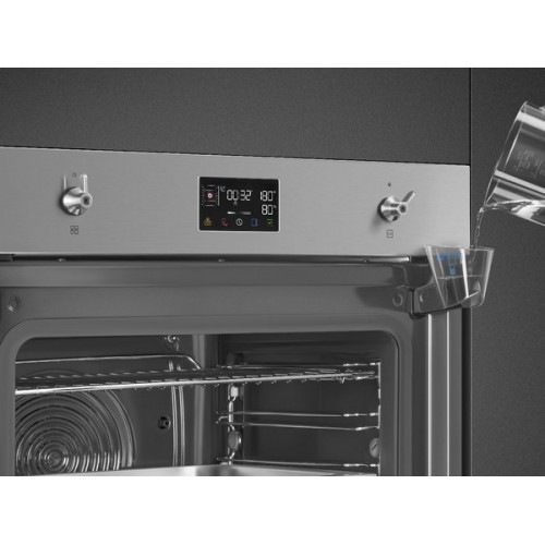 Духовой шкаф SMEG SO6302S3PX с паром - Эффективная готовка для идеальных блюд