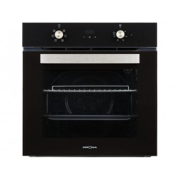 Духовой шкаф KRONA REGINA 60 BL, электрический, 66 л, черный, 6 функций, таймер, конвекция, 29859